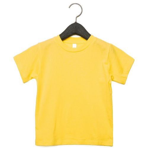 Bella Canvas Toddler Jersey Short Sleeve Tee Yellow